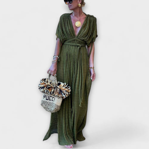 Kimono Maxikleid im griechischen Stil