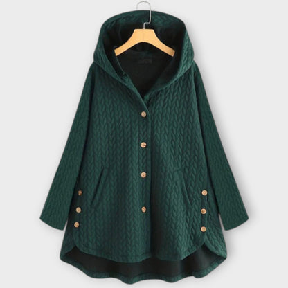 Leslie - Warme Knopfleistenjacke