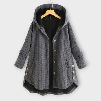 Leslie - Warme Knopfleistenjacke