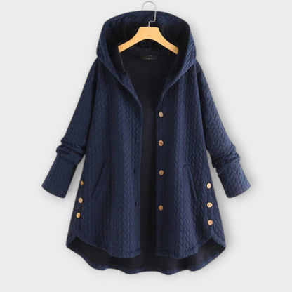 Leslie - Warme Knopfleistenjacke