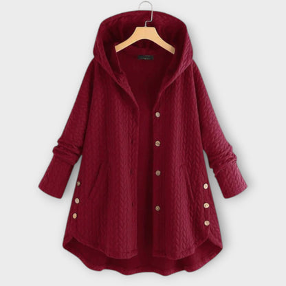 Leslie - Warme Knopfleistenjacke