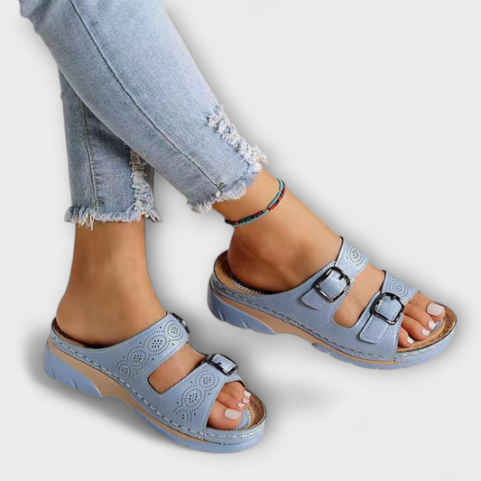 Orthopädische Leder-Sandalen