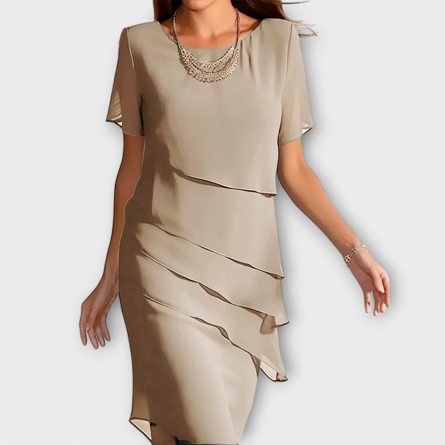 Katharina - Stilvolles, figurbetontes Kleid