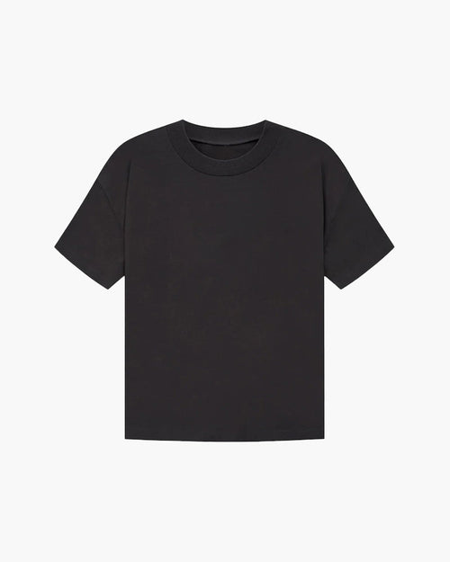 Verfeinertes Unifarben T-Shirt