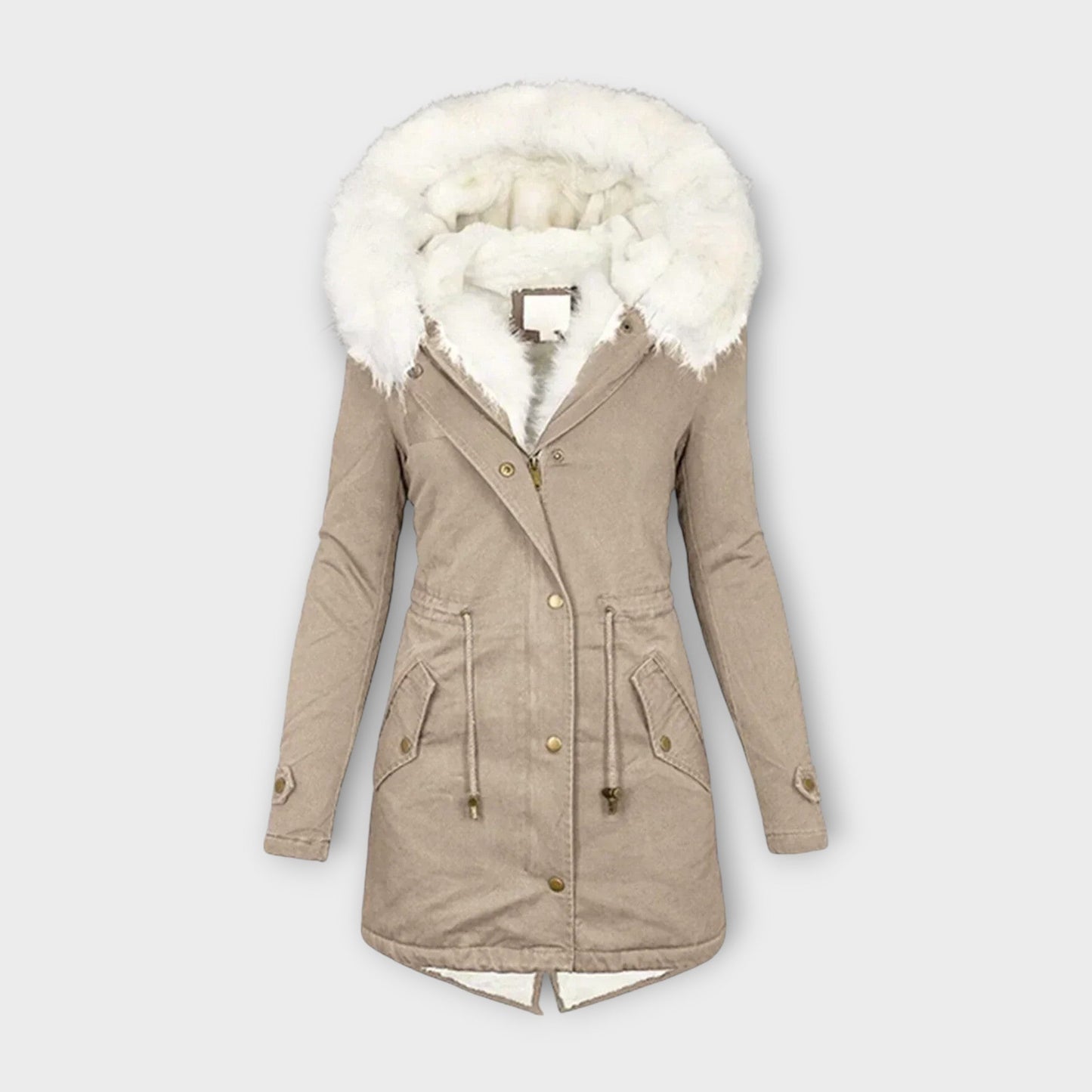 Ivara - Wasserfeste & mit Fell gefütterte Winterjacke