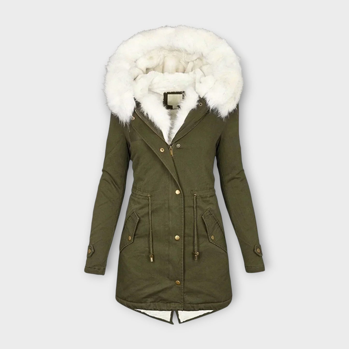 Ivara - Wasserfeste & mit Fell gefütterte Winterjacke