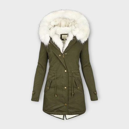Ivara - Wasserfeste & mit Fell gefütterte Winterjacke