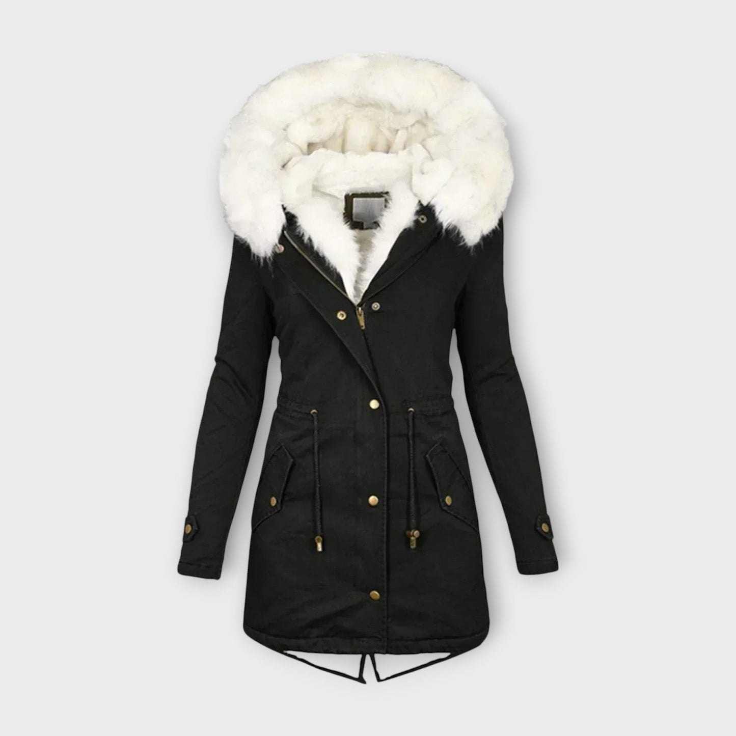 Ivara - Wasserfeste & mit Fell gefütterte Winterjacke