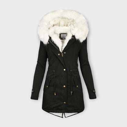Ivara - Wasserfeste & mit Fell gefütterte Winterjacke