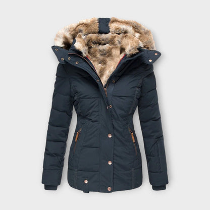 Emine - Gemütliche mit Fell gefütterte Jacke