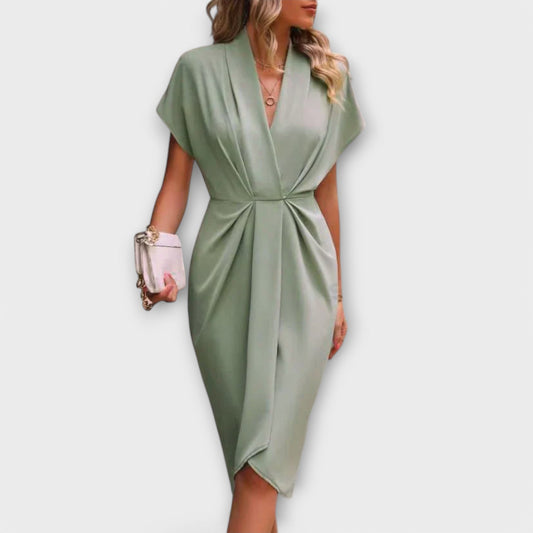 Serena - Midi Wickelkleid