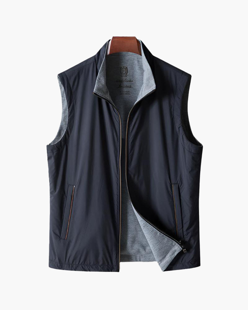 Slim Fit Fleece-Weste