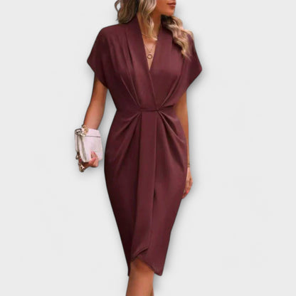 Serena - Midi Wickelkleid
