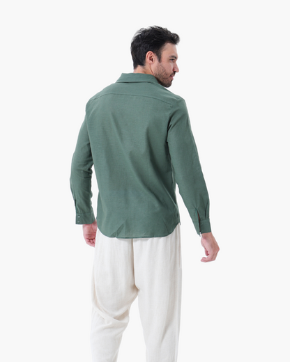 Altes Geld Leinen Combo (Langarmshirt)