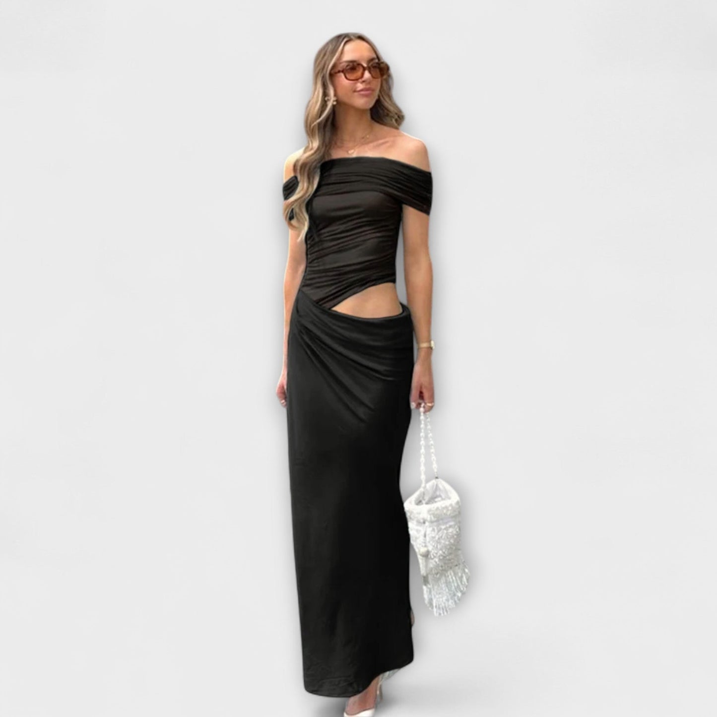 Puss - Rüschendes unregelmäßiges Kleid