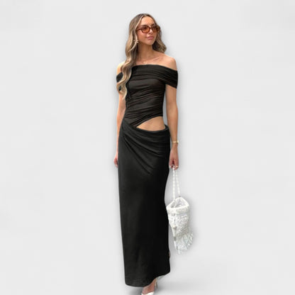 Puss - Rüschendes unregelmäßiges Kleid