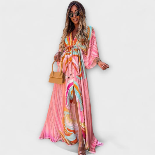 Isla - Stylisches Farbenfrohes Kleid