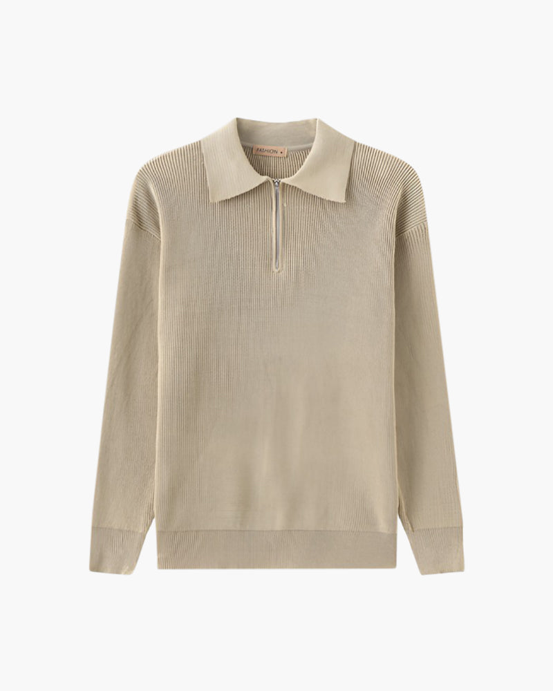 Cesare Halbzip Sweater
