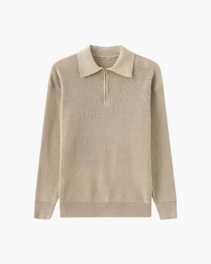 Cesare Halbzip Sweater