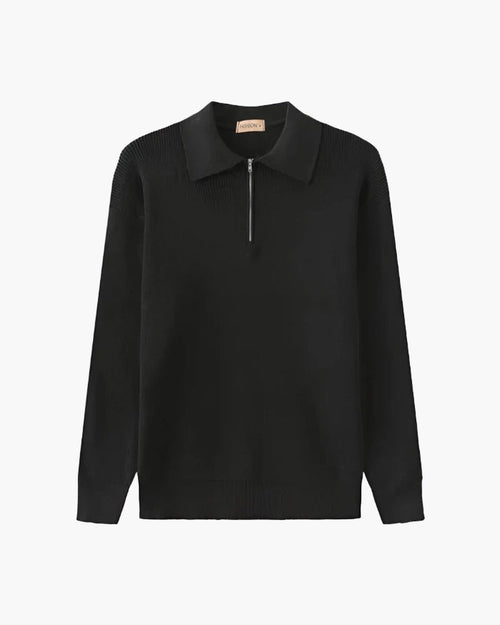 Cesare Halbzip Sweater