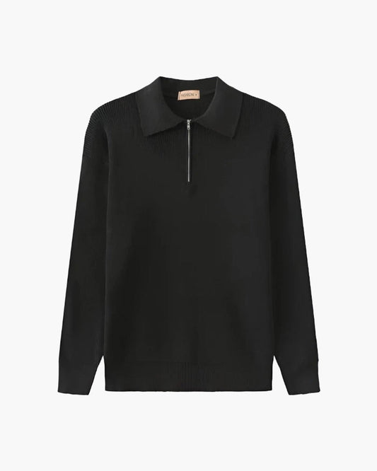Cesare Halbzip Sweater