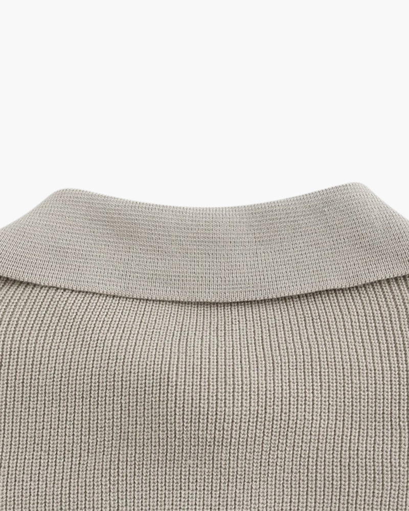 Cesare Halbzip Sweater