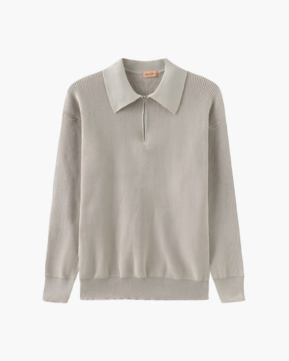 Cesare Halbzip Sweater