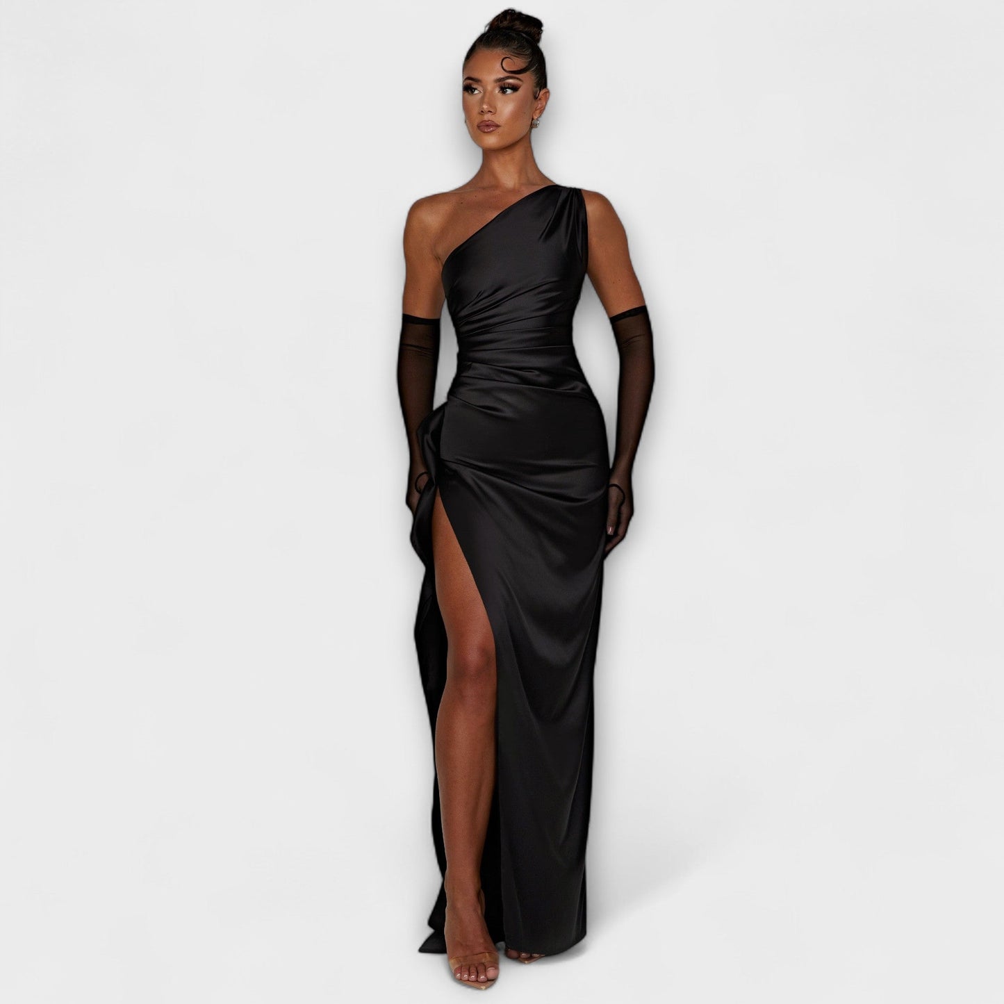 Maxikleid mit einem Schulterträger