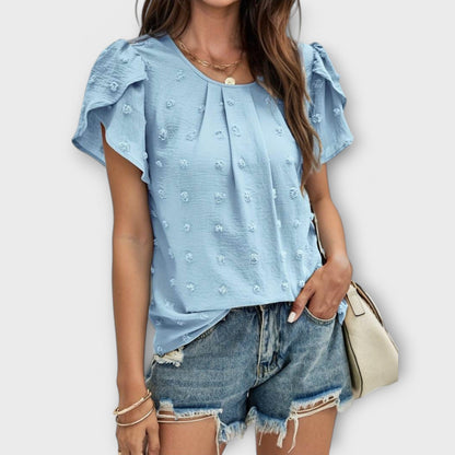 Charlotte - Die perfekte Polka Dot Bluse