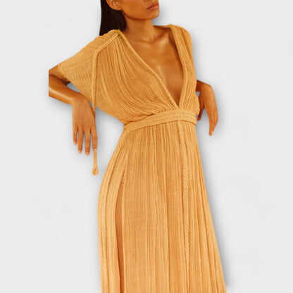 Kimono Maxikleid im griechischen Stil