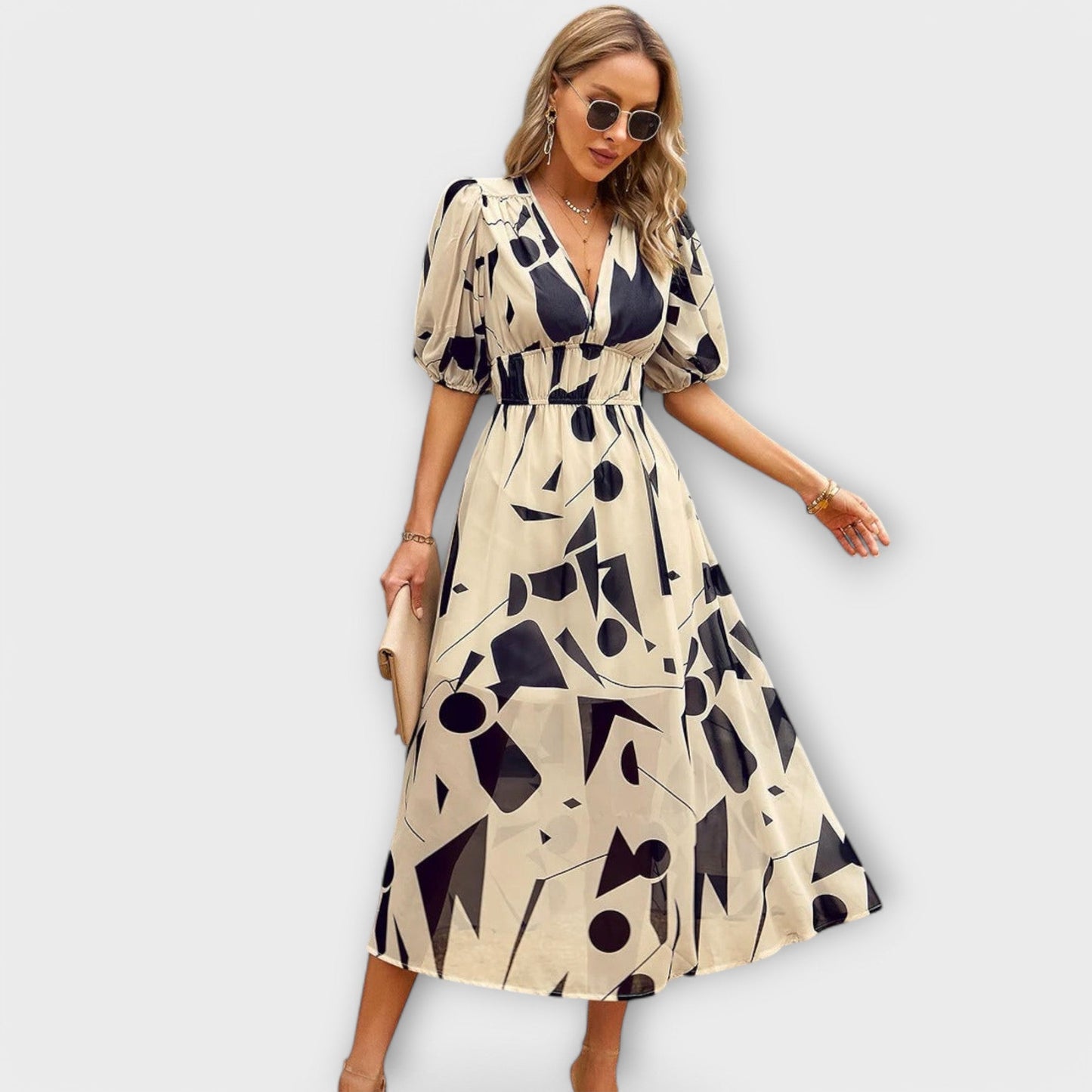 Mathilda - Stilvolles Midi-Kleid
