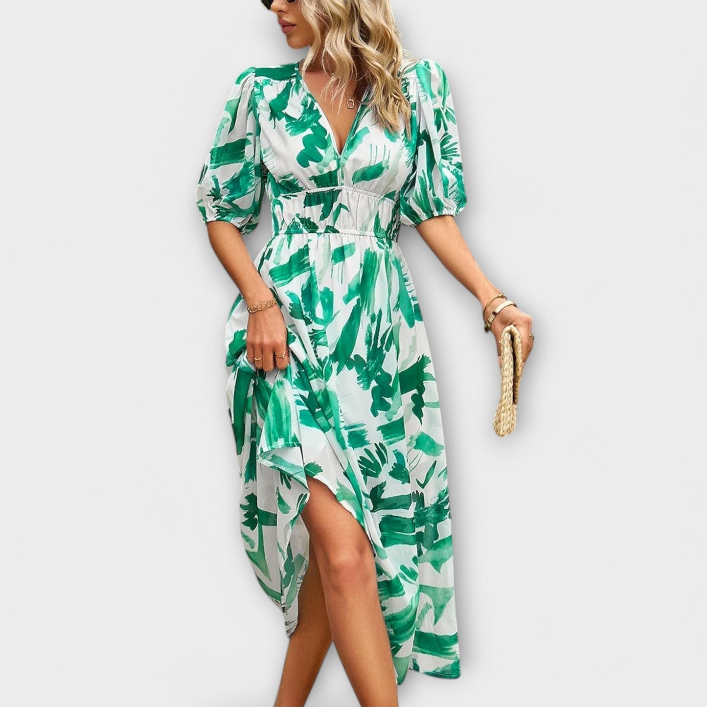 Mathilda - Stilvolles Midi-Kleid