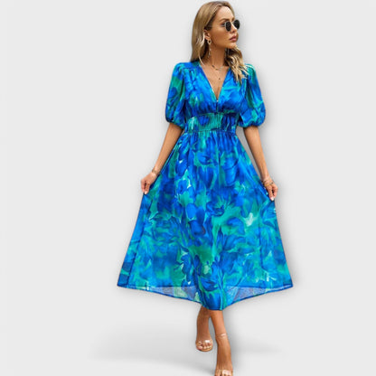 Mathilda - Stilvolles Midi-Kleid