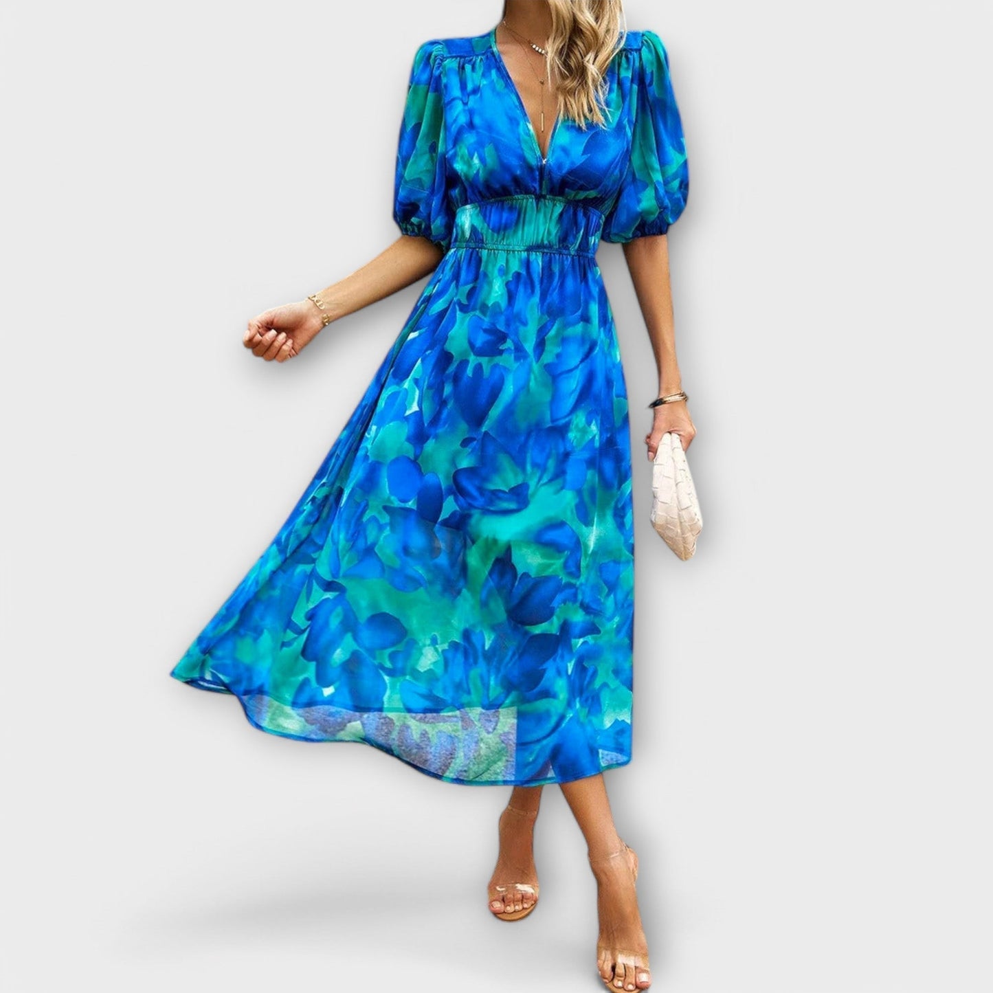 Mathilda - Stilvolles Midi-Kleid