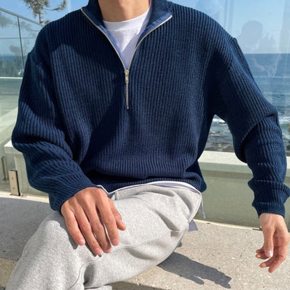 Halbzip Sweater