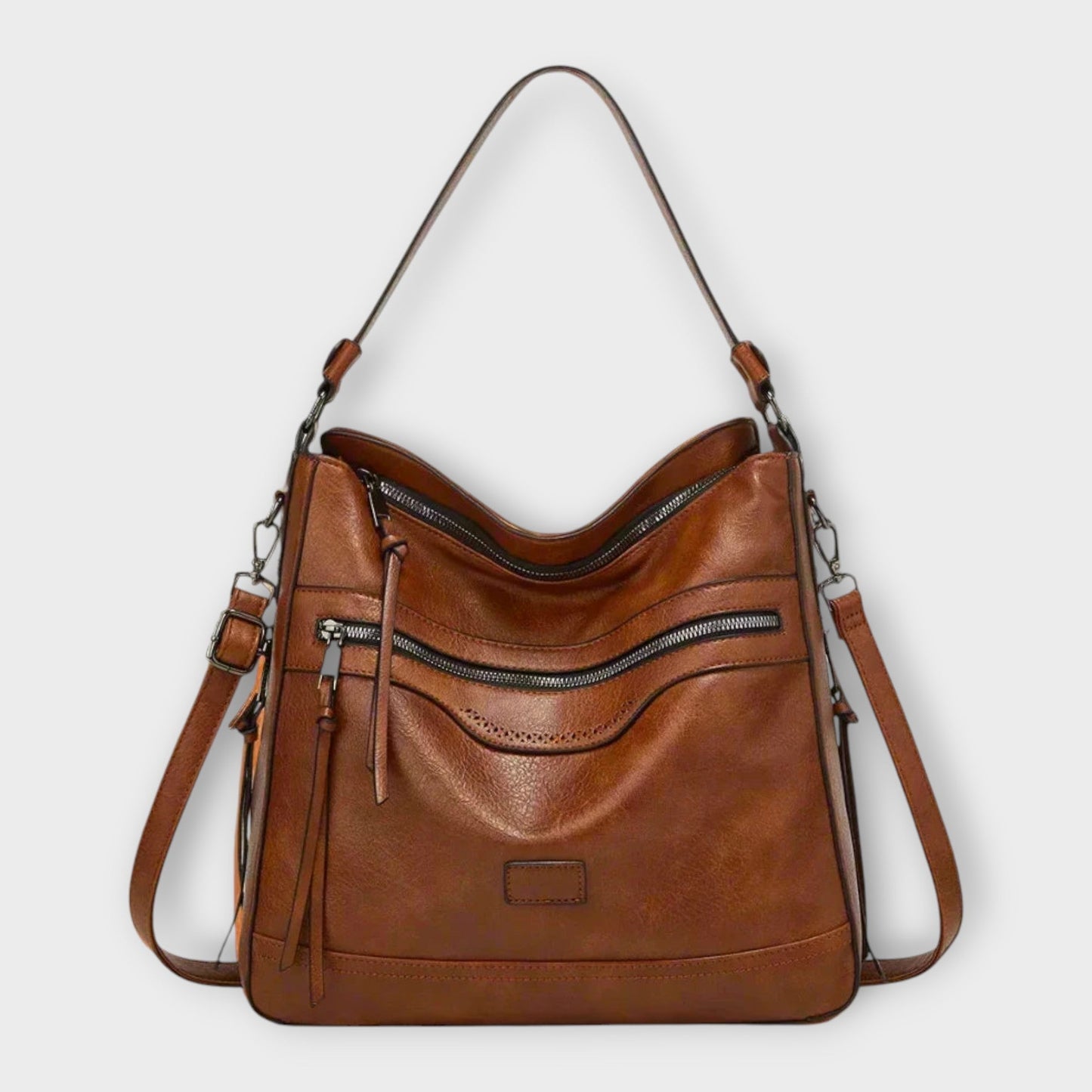 Aurellia. - Klassische Retro-Schultertasche