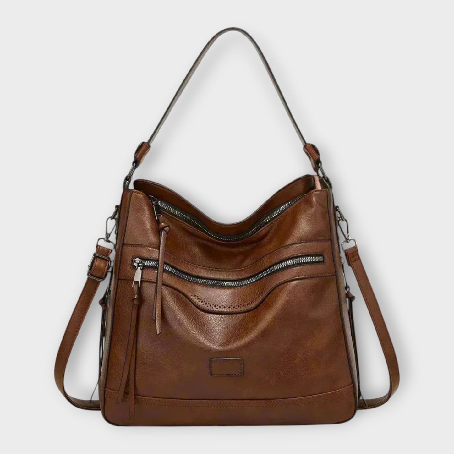 Aurellia. - Klassische Retro-Schultertasche