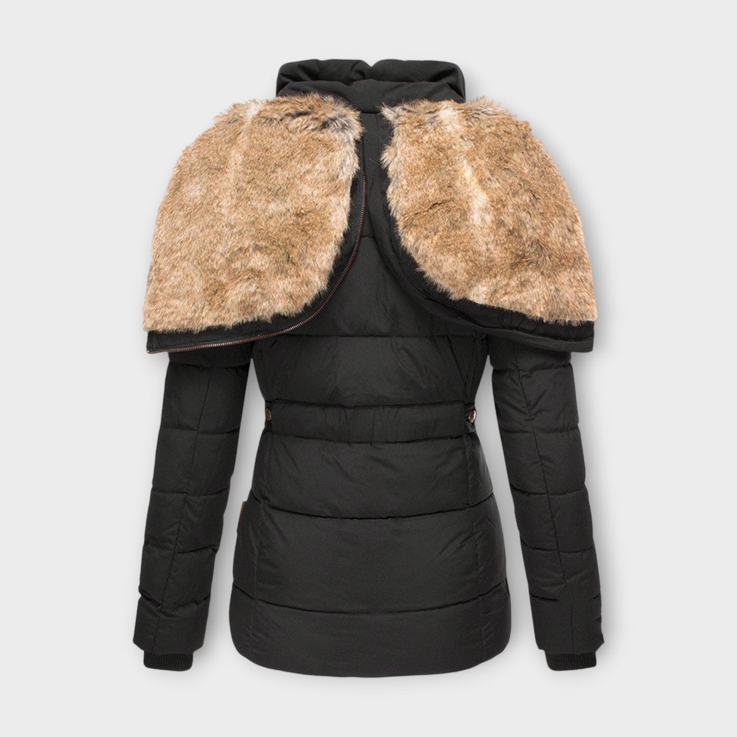 Emine - Gemütliche mit Fell gefütterte Jacke
