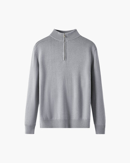 100% Merinowolle Zip-Up
