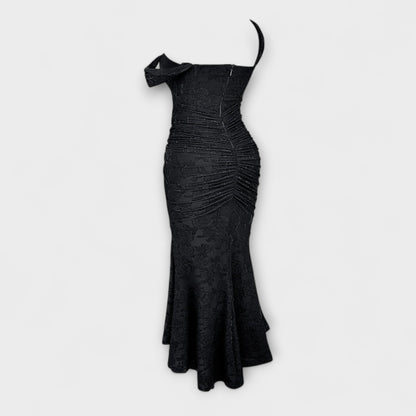 Renske - Langes Kleid mit elegantem und raffiniertem Korsett