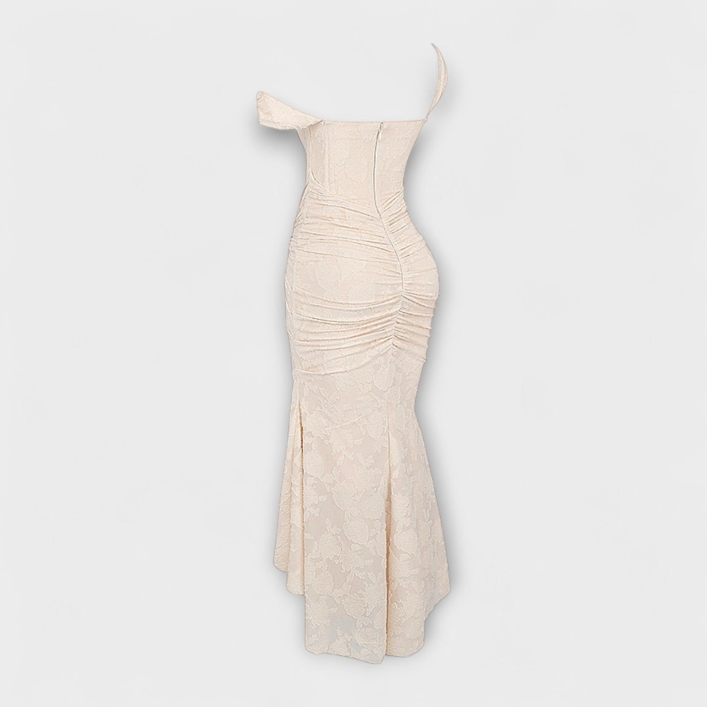 Renske - Langes Kleid mit elegantem und raffiniertem Korsett