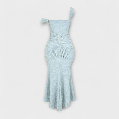 Renske - Langes Kleid mit elegantem und raffiniertem Korsett
