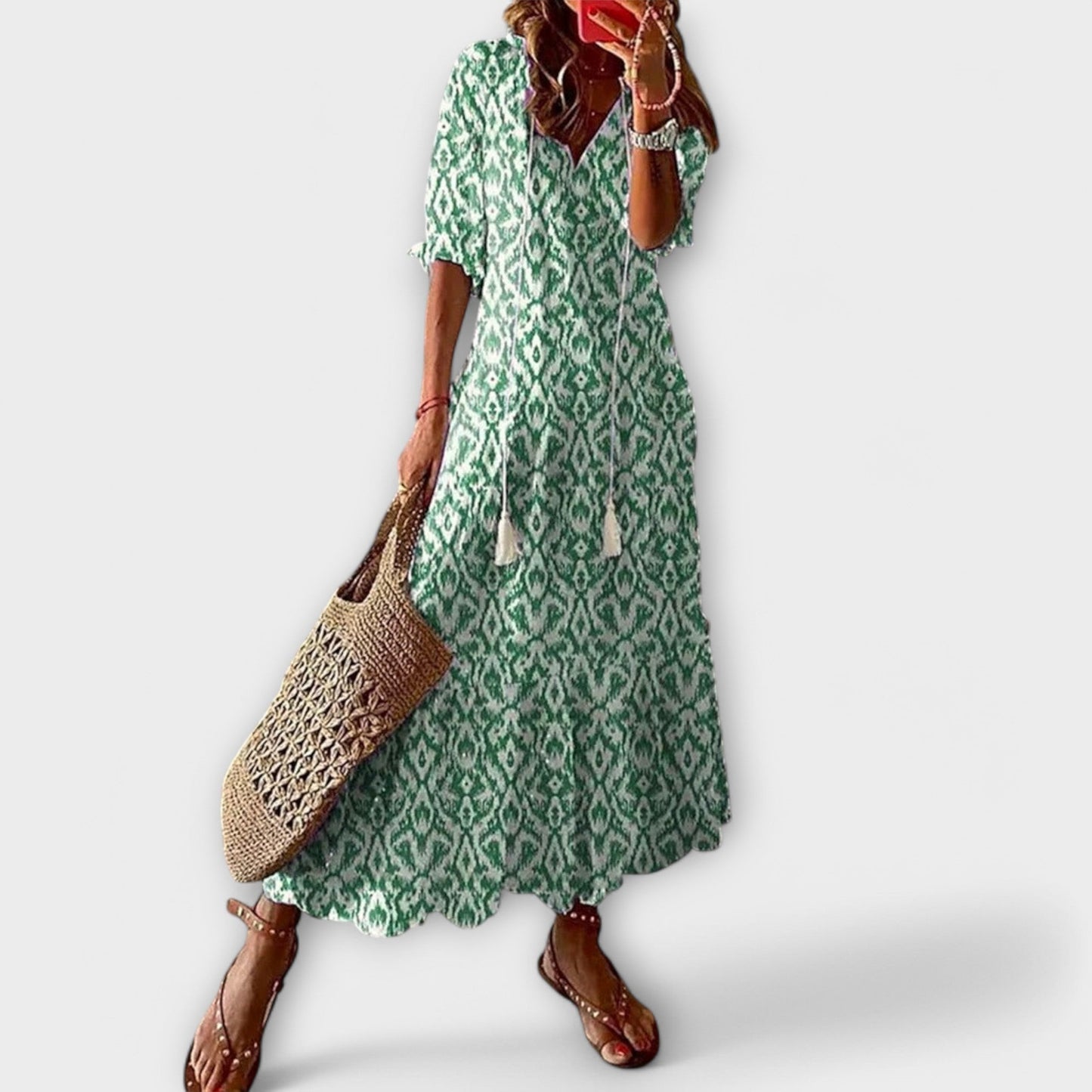 Bettina - Bohemian Maxikleid